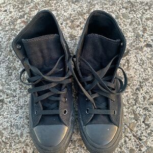 Converse Black High-Top Sneakers